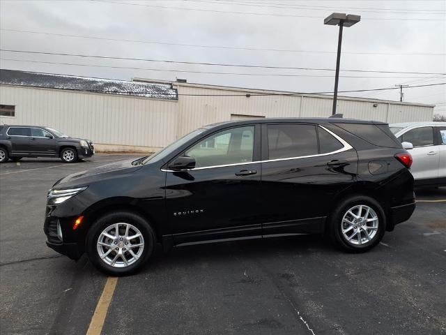 Used 2024 Chevrolet Equinox LT with VIN 3GNAXKEG5RL115749 for sale in Salem, OH