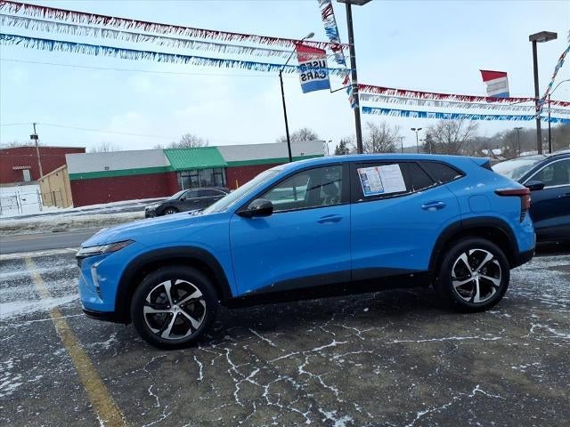 Used 2024 Chevrolet Trax RS with VIN KL77LGE24RC065953 for sale in Salem, OH