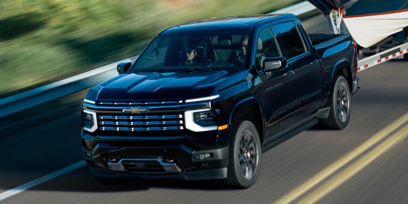 2027 Chevrolet Silverado Black Exterior