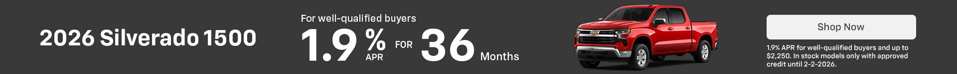 2026 Chevy Silverado 1500