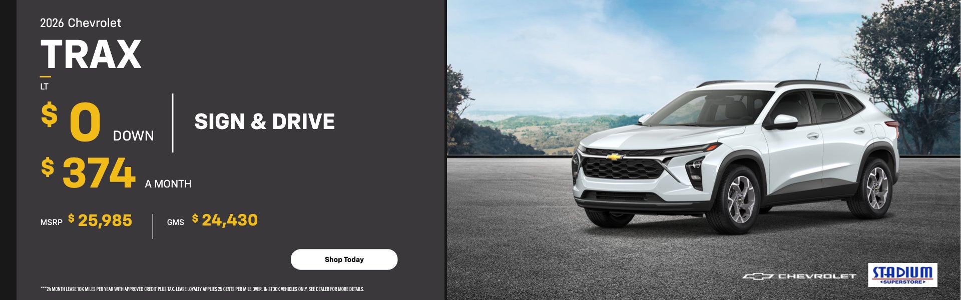 2026 CHEVROLET TRAX LT